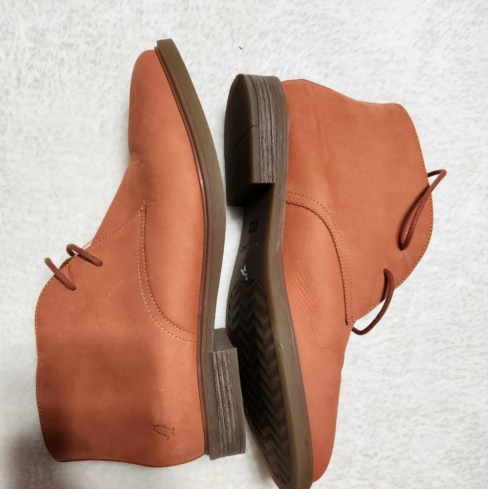 🌴Hush Puppies Bounce Bailey Chukka 2 Ginger Spice Boots EUC - Picture 11 of 12